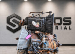 SKID OF THREE TRANSMISSION 3 UNITS # 260819